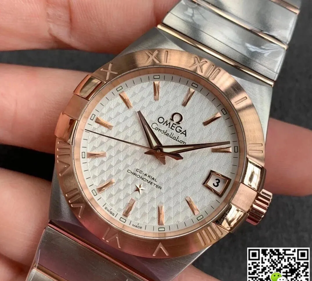 Omega Constellation 123.20.38.21.02.007 VS Factory 1:1 Best Edition Replica Watch White Dial